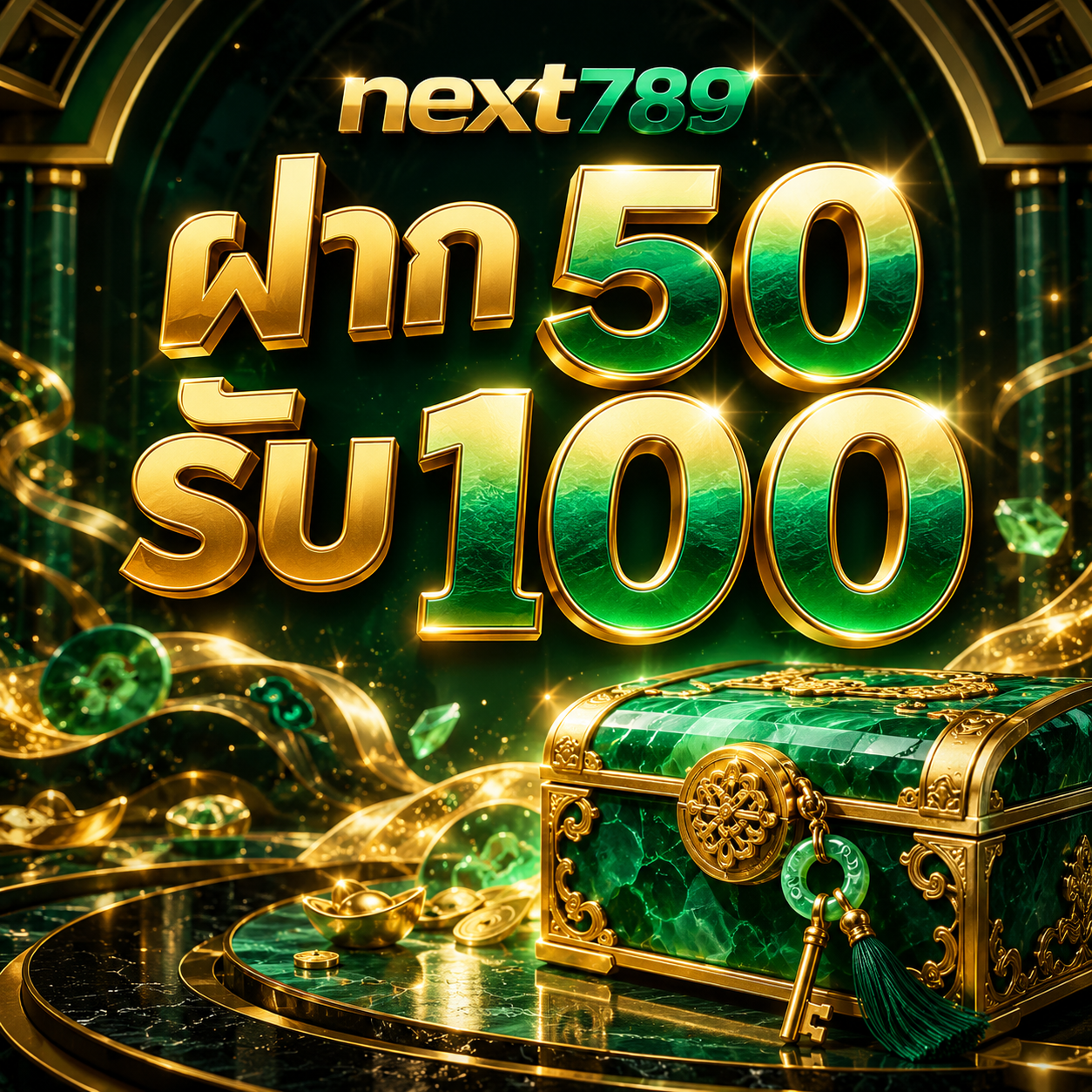 โปรโมชั่น next789 ฝาก 50 รับ 100
